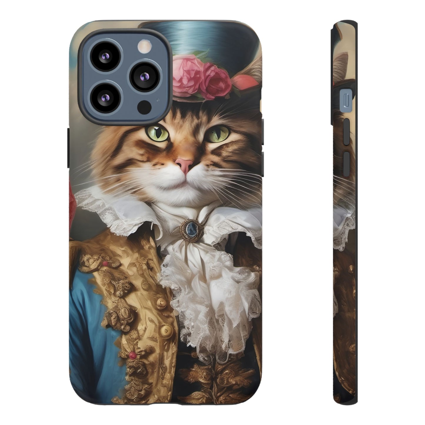 Rococo Cat Tough Phone Cases (A Gentleman)