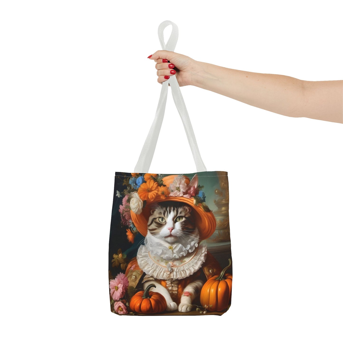 Halloween Rococo Cat Tote