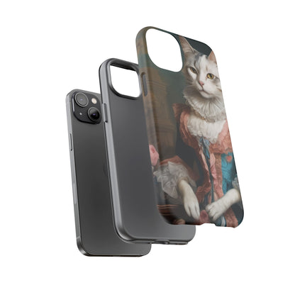 Rococo Cat Tough Phone Cases (A Queen 3)