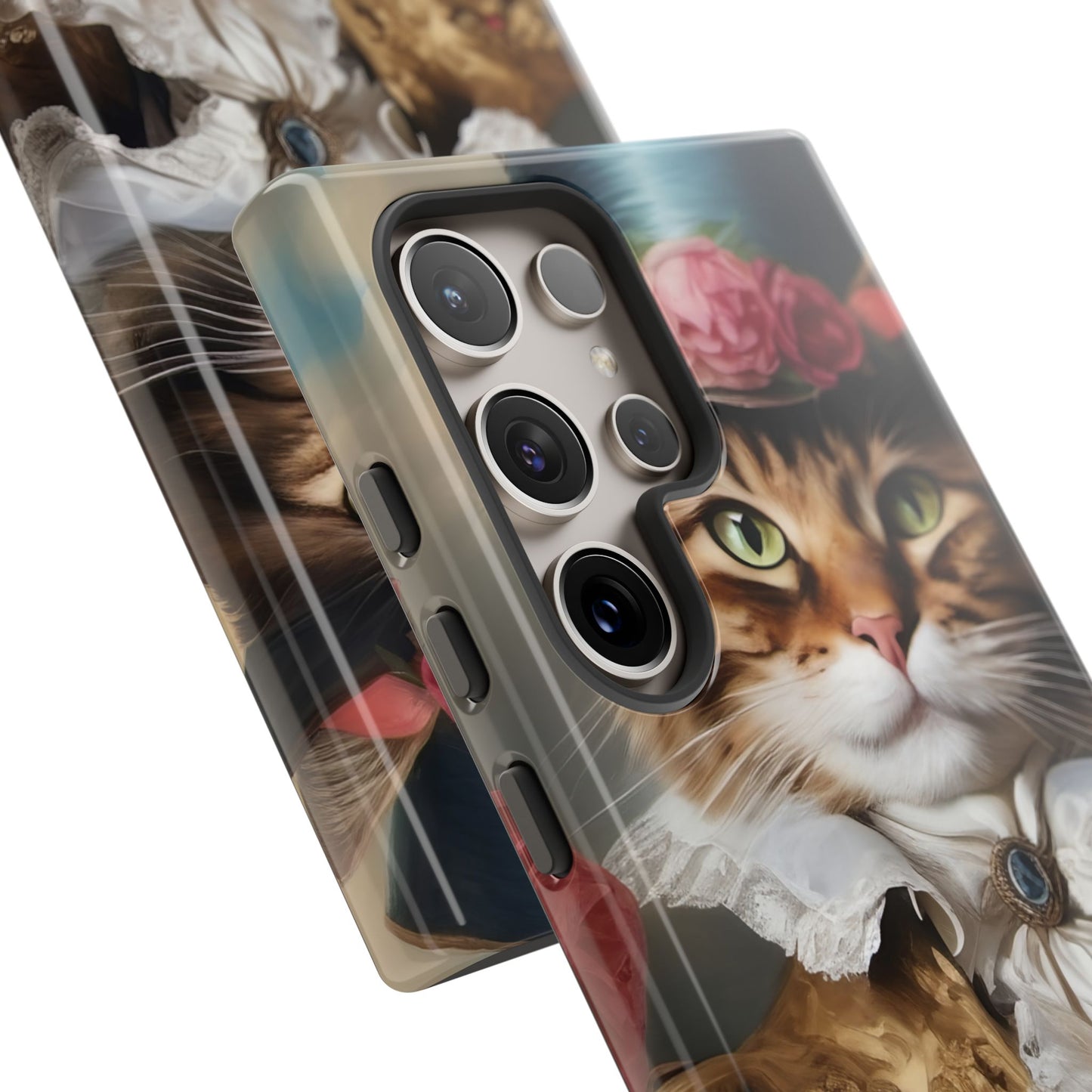 Rococo Cat Tough Phone Cases (A Gentleman)