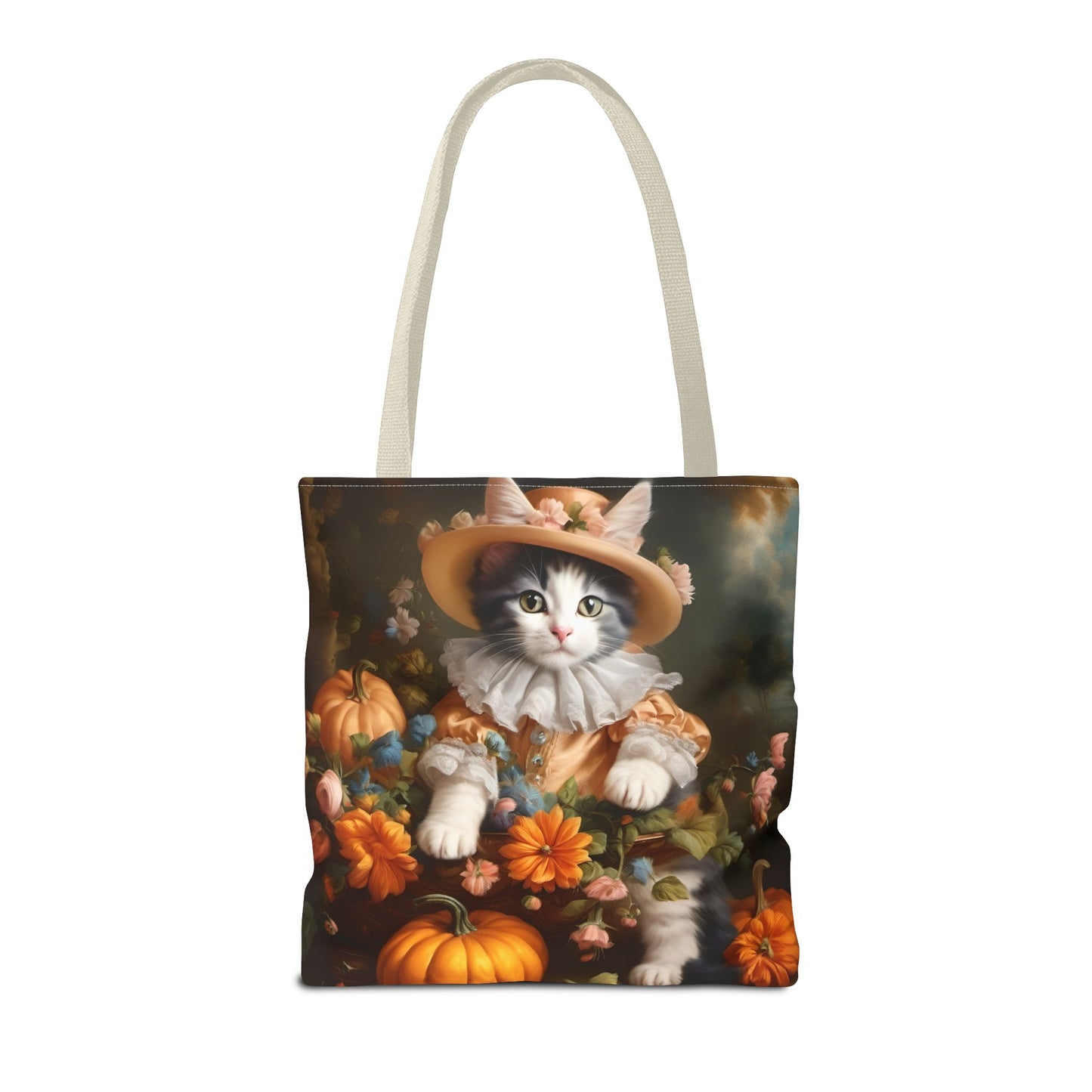 Halloween Rococo Kitten Tote