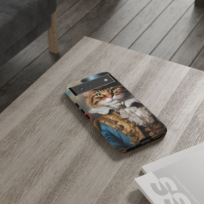 Rococo Cat Tough Phone Cases (A Gentleman)