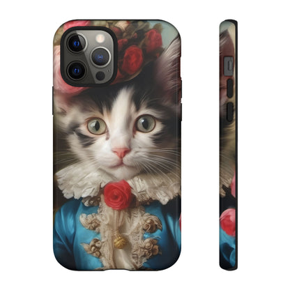 Rococo Cat Tough Phone Cases (A Kitten)