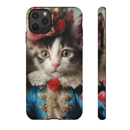 Rococo Cat Tough Phone Cases (A Kitten)