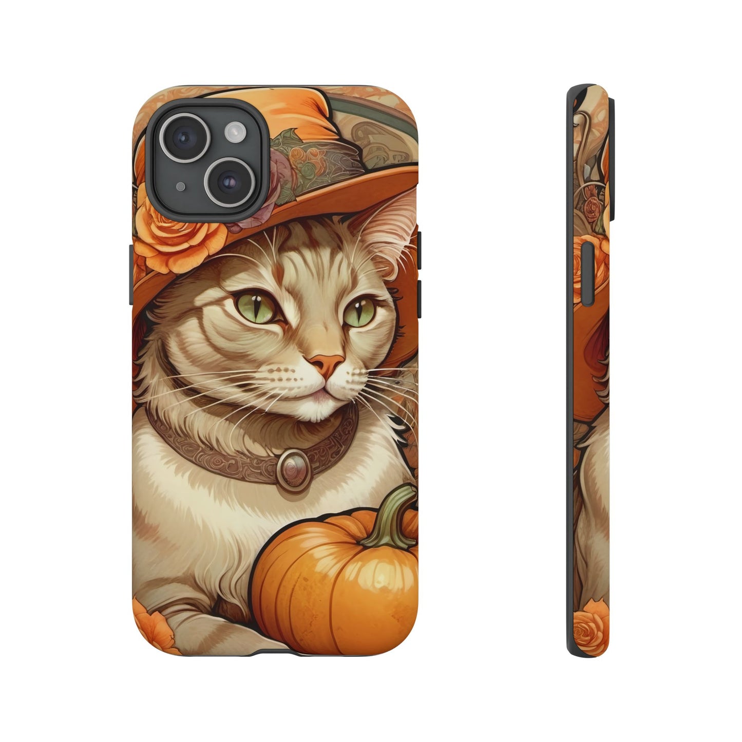 Halloween Alphonse Mucha Tough Phone Cases