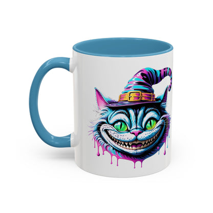 Halloween Cheshire Cat Coffee Mug (11, 15oz)