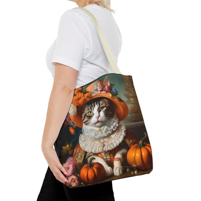 Halloween Rococo Cat Tote