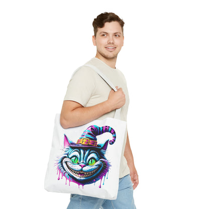 Halloween Cheshire Cat Tote Bag