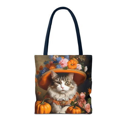 Halloween Rococo Cat Tote