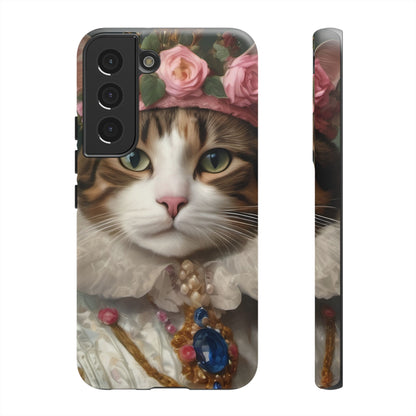 Rococo Cat Tough Phone Cases (A Queen)