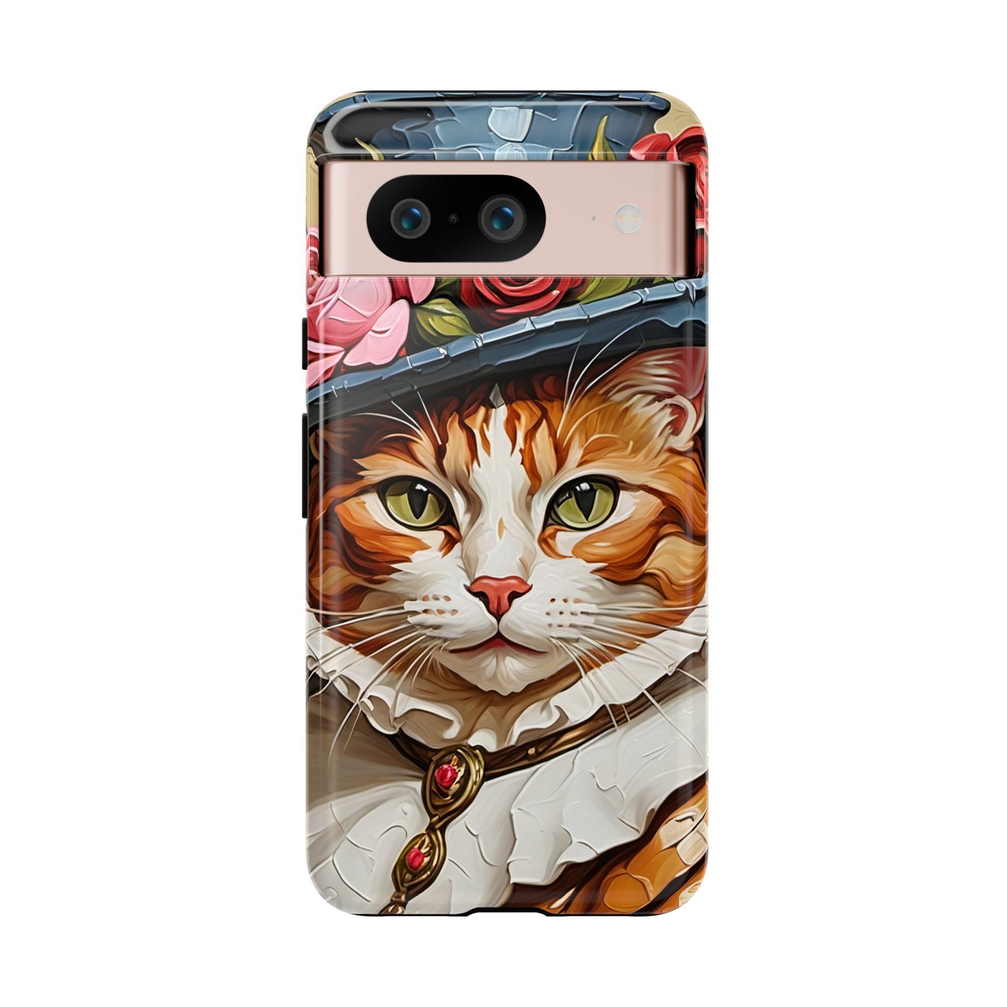 Oil Painting Cat Tough Phone Cases (A Gentleman)