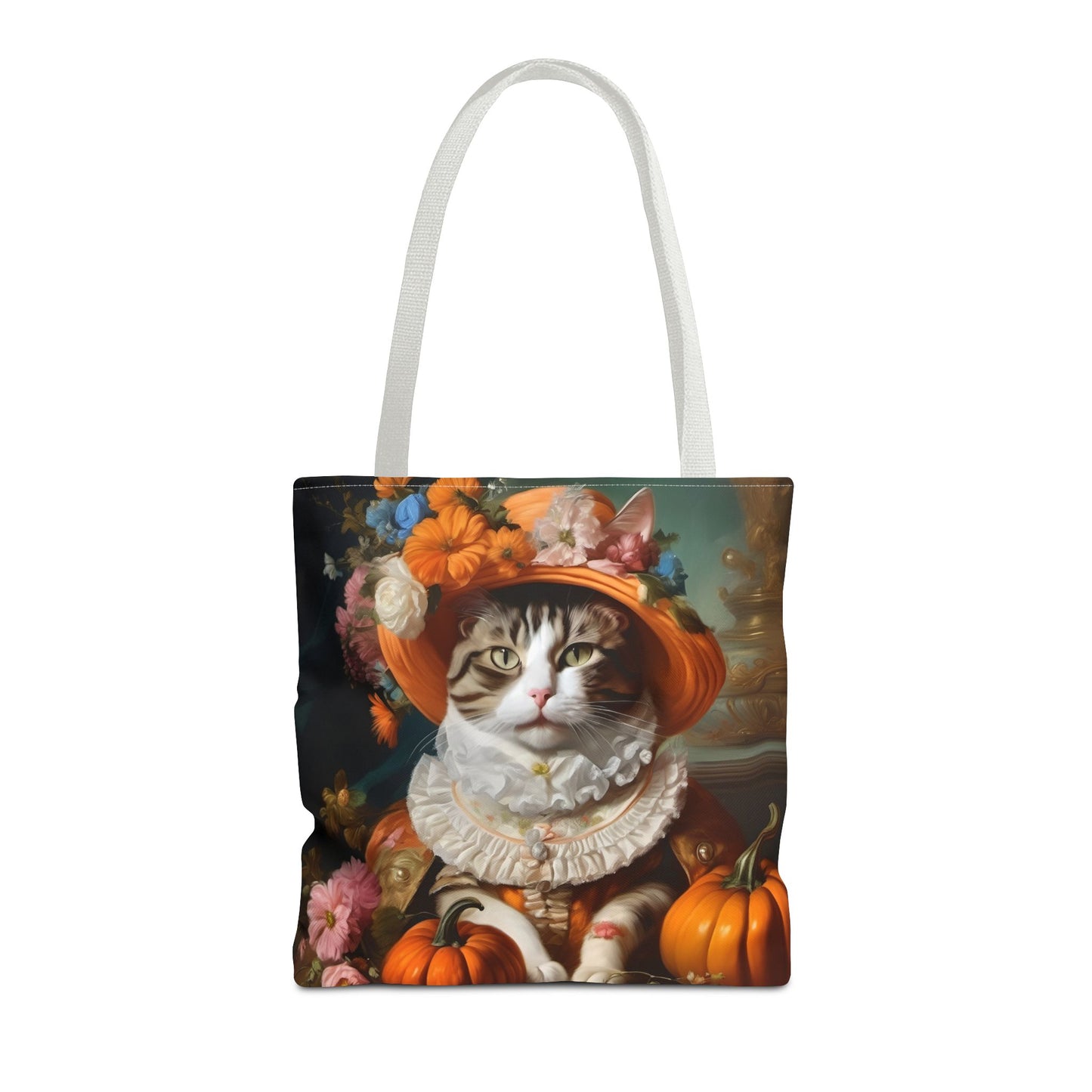 Halloween Rococo Cat Tote