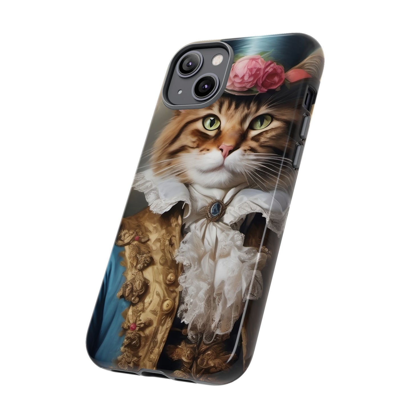 Rococo Cat Tough Phone Cases (A Gentleman)
