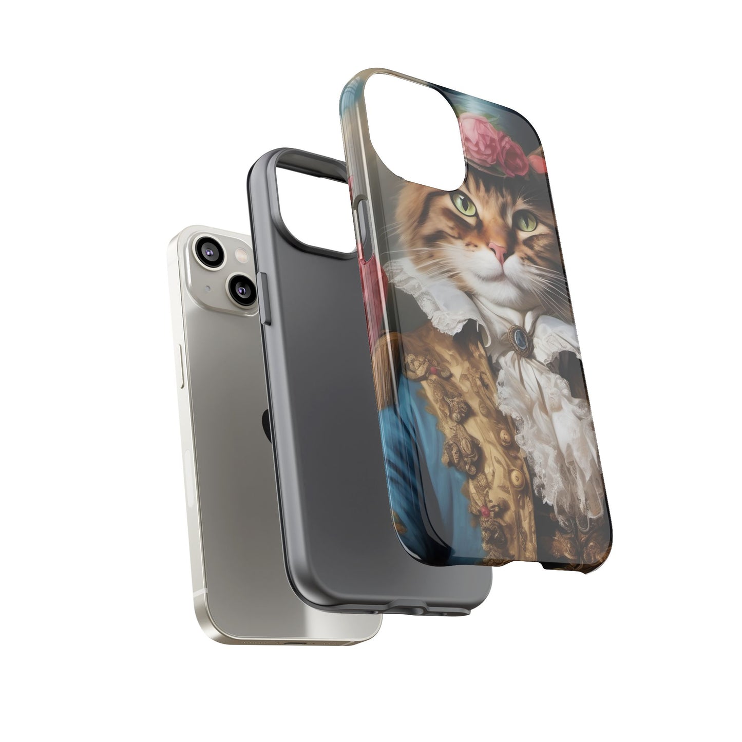 Rococo Cat Tough Phone Cases (A Gentleman)