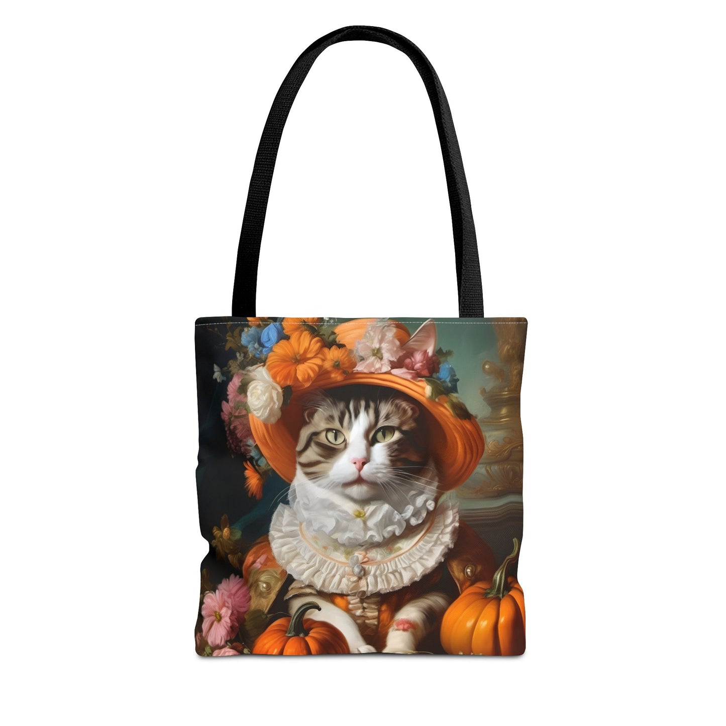 Halloween Rococo Cat Tote