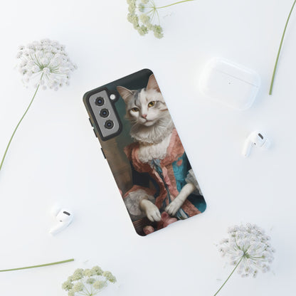 Rococo Cat Tough Phone Cases (A Queen 3)