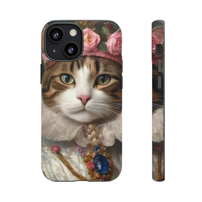 Rococo Cat Tough Phone Cases (A Queen)