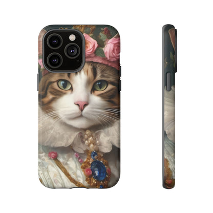 Rococo Cat Tough Phone Cases (A Queen)