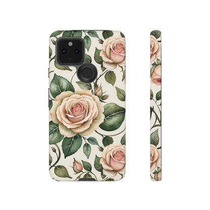 Watercolor Large Roses Tough Cases 2