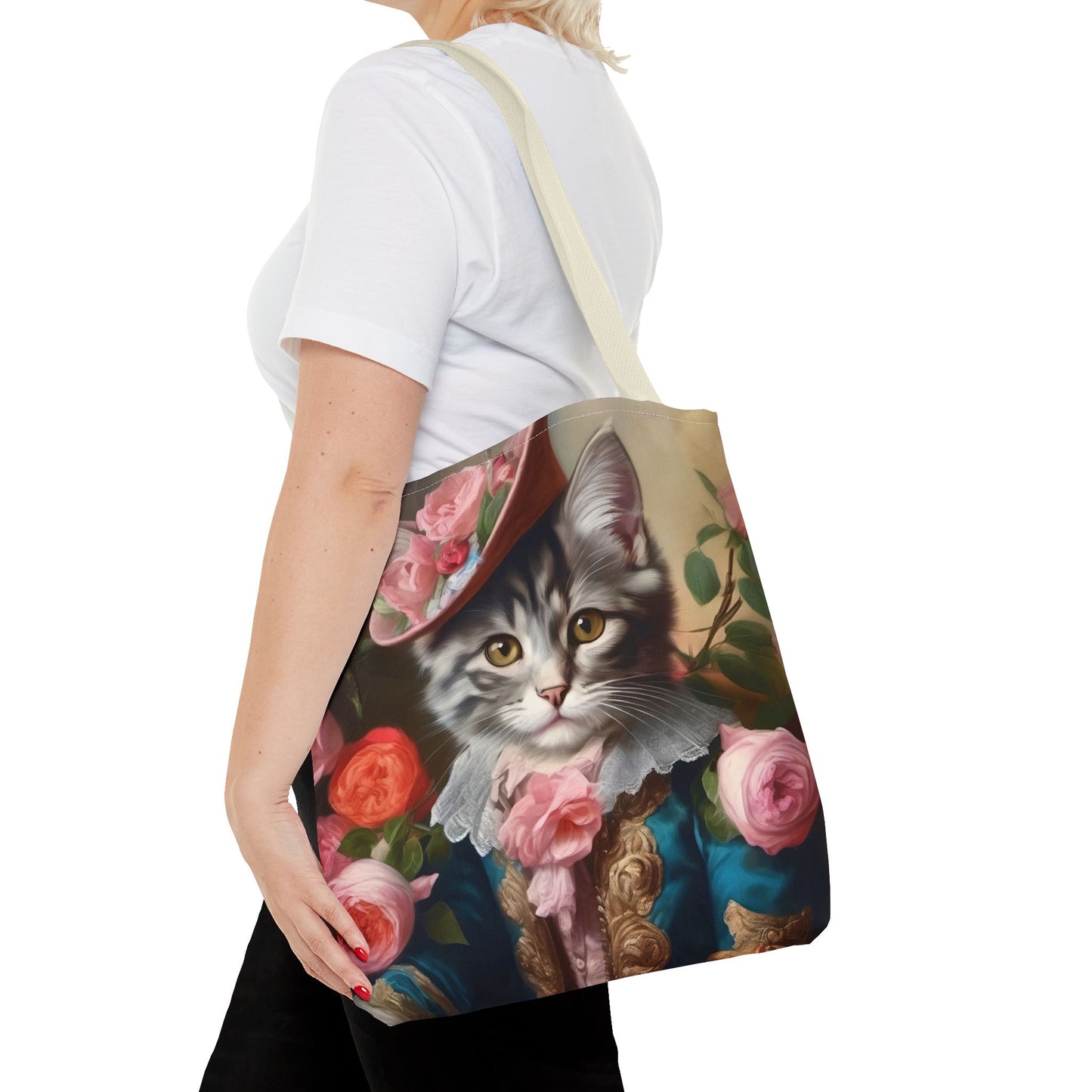 Rococo Cat Tote (A Kitten)