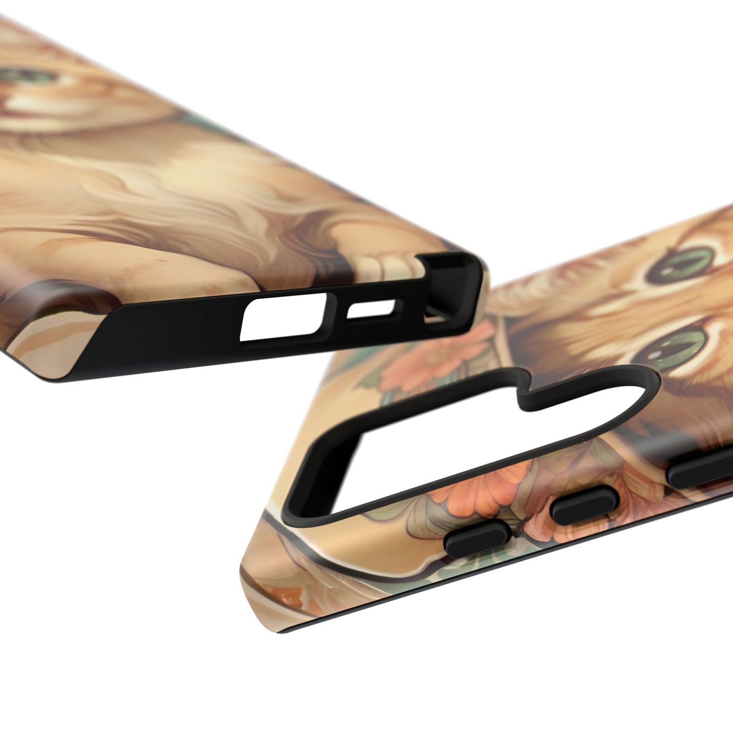 Alphonse Mucha Tough Phone Cases (A kitten)