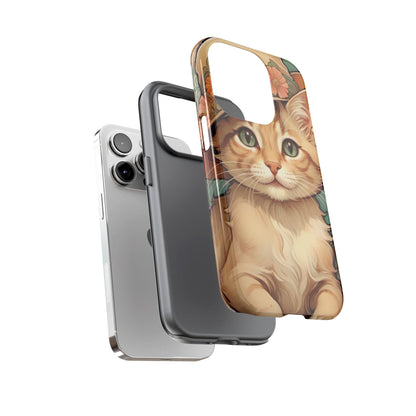 Alphonse Mucha Tough Phone Cases (A kitten)