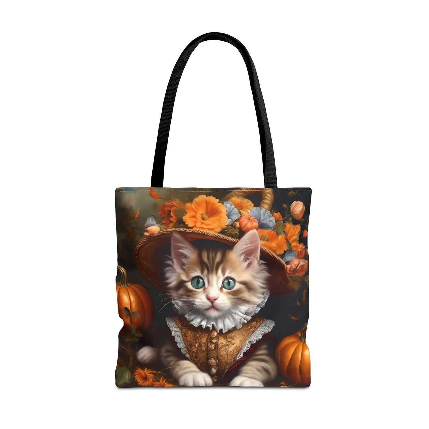 Halloween Rococo Kitten Tote