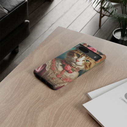Rococo Cat Tough Phone Cases (A Queen 2)