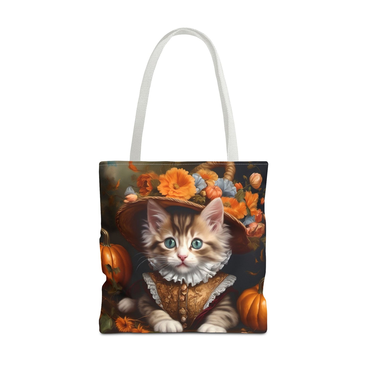 Halloween Rococo Kitten Tote