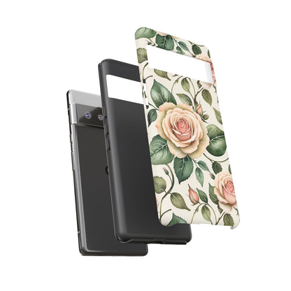 Watercolor Large Roses Tough Cases 2