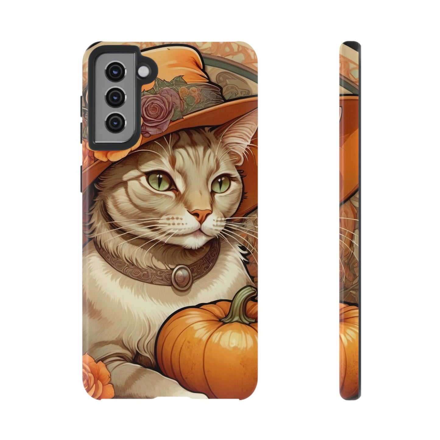 Halloween Alphonse Mucha Tough Phone Cases