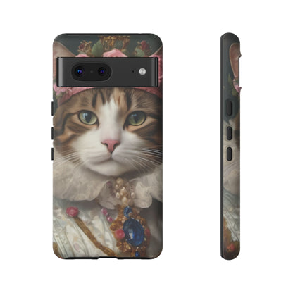 Rococo Cat Tough Phone Cases (A Queen)