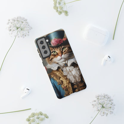 Rococo Cat Tough Phone Cases (A Gentleman)
