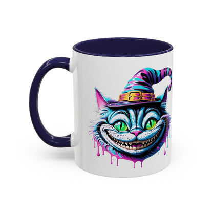 Halloween Cheshire Cat Coffee Mug (11, 15oz)