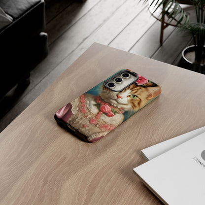 Rococo Cat Tough Phone Cases (A Queen 2)