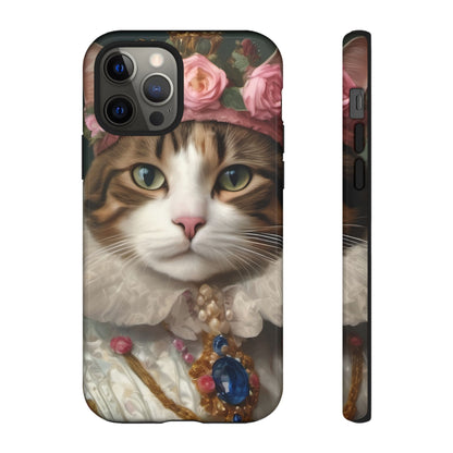 Rococo Cat Tough Phone Cases (A Queen)