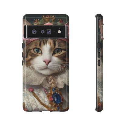 Rococo Cat Tough Phone Cases (A Queen)